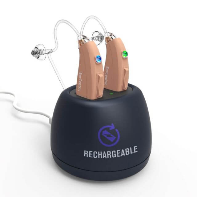 EarCentric EasyCharge Rechargeable Hearing Aids